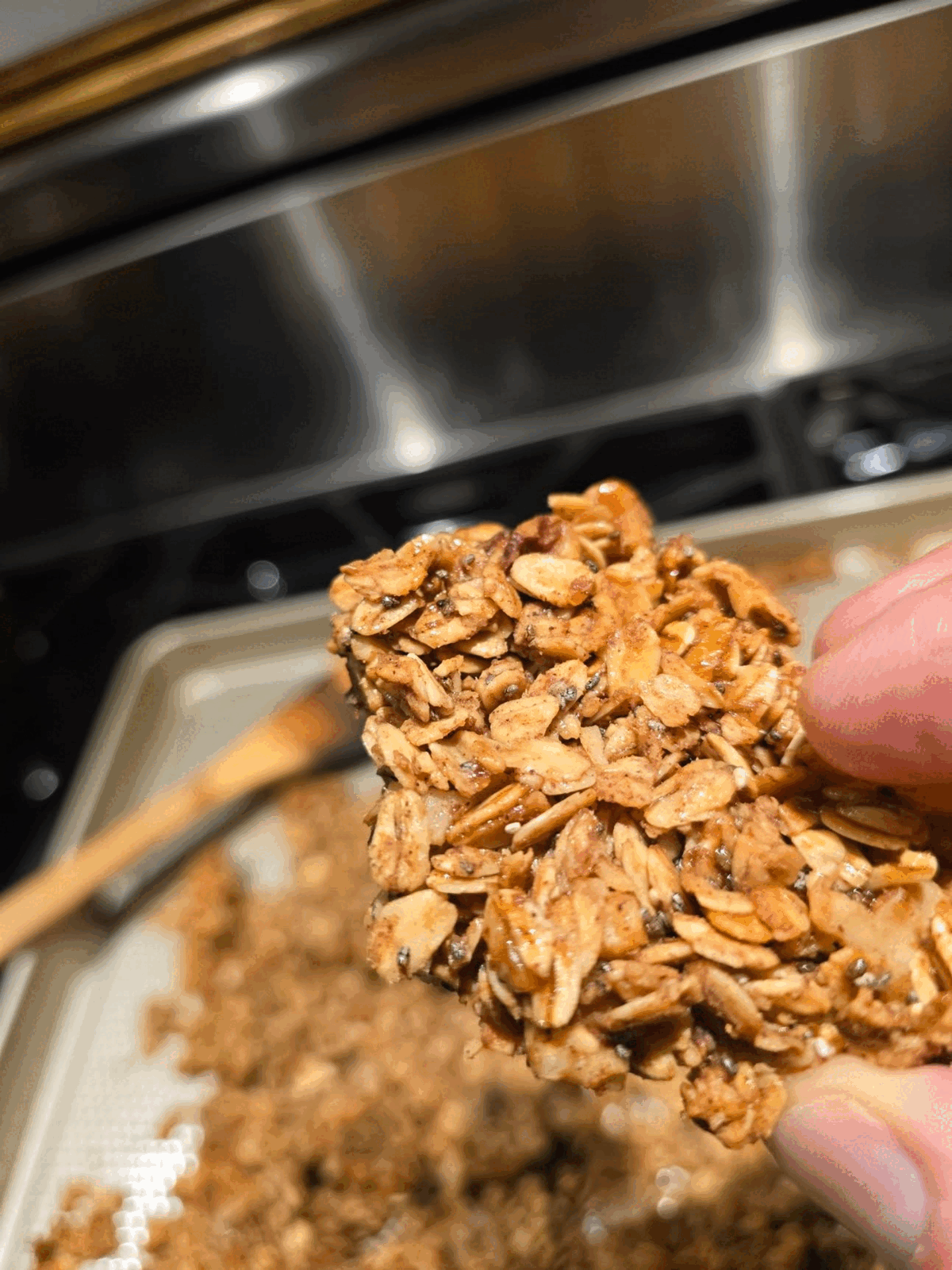 Ultimate Endurance Fuel: Easy Peanut Butter, Cinnamon, Honey Granola Recipe (Full Fat) - Photo 3
